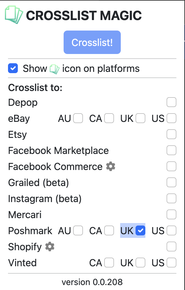 Crosslist Magic Copy Listings Between Poshmark Depop Mercari And EBay